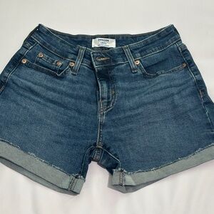 Denizen from Levi's Dark Blue Jean Shorts
